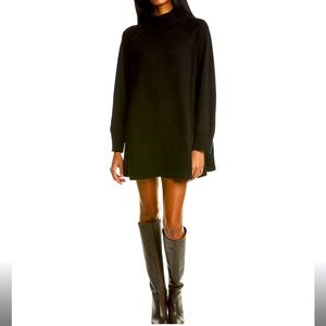 NWT Ba&Sh robe medee noir/black Sweater Dress size M